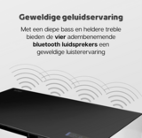 BestMatic Multimedia Audio Koeltafel - Bluetooth - Koelkastlade - Vrieslade - Verlichting
