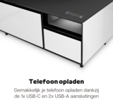 BestMatic Multimedia Audio Koeltafel - Bluetooth - Koelkastlade - Vrieslade - Verlichting