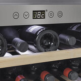 Caso WineSafe 18 EB Inox inbouw wijnkoelkast (18 flessen)